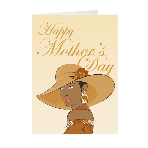 Mom Style - African American Mother's Day Greeting Card