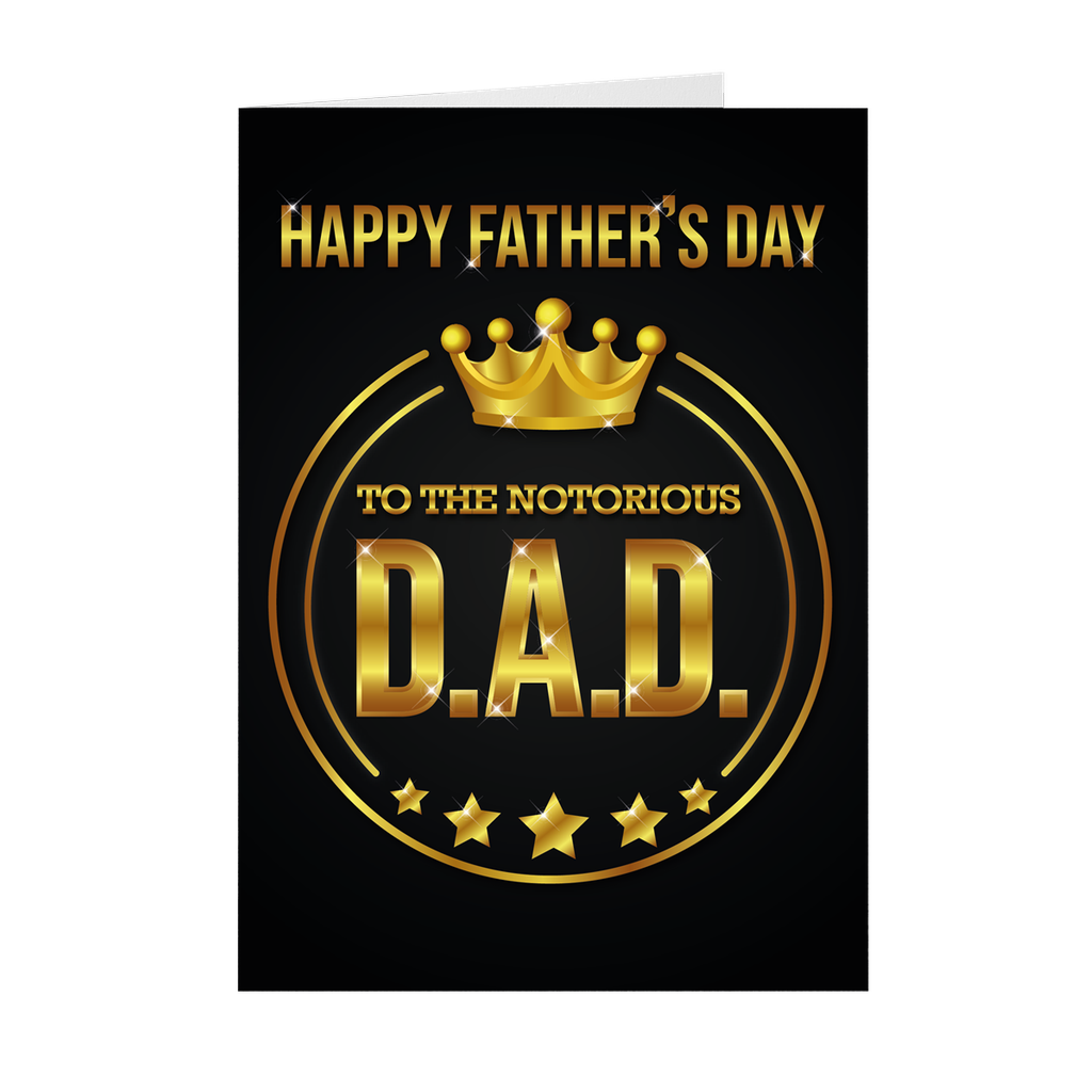 Five Star – Gold Crown - African American Father’s Day Cards