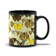 Load image into Gallery viewer, Butterfly Melody Black Coffee Mug
