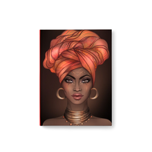 Load image into Gallery viewer, African American Queen Turban Journal